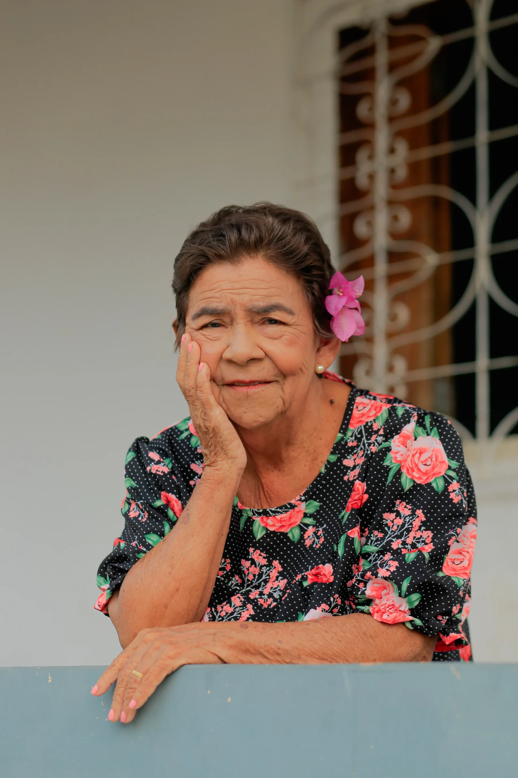 Foto de Fernanda, catequista e professora de artesanato