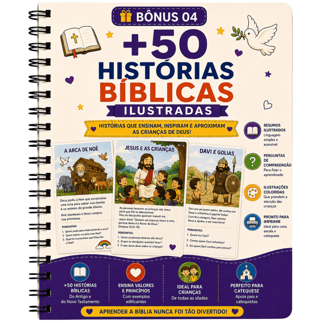 +50 Histórias Bíblicas Ilustradas