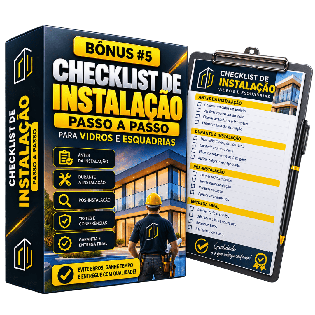Bônus 5 — checklist de instalação