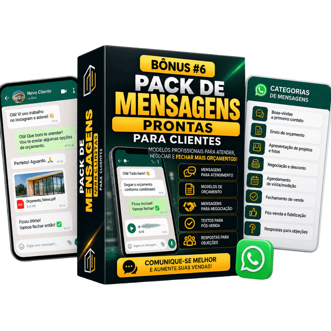 Bônus 6 — mensagens prontas para WhatsApp