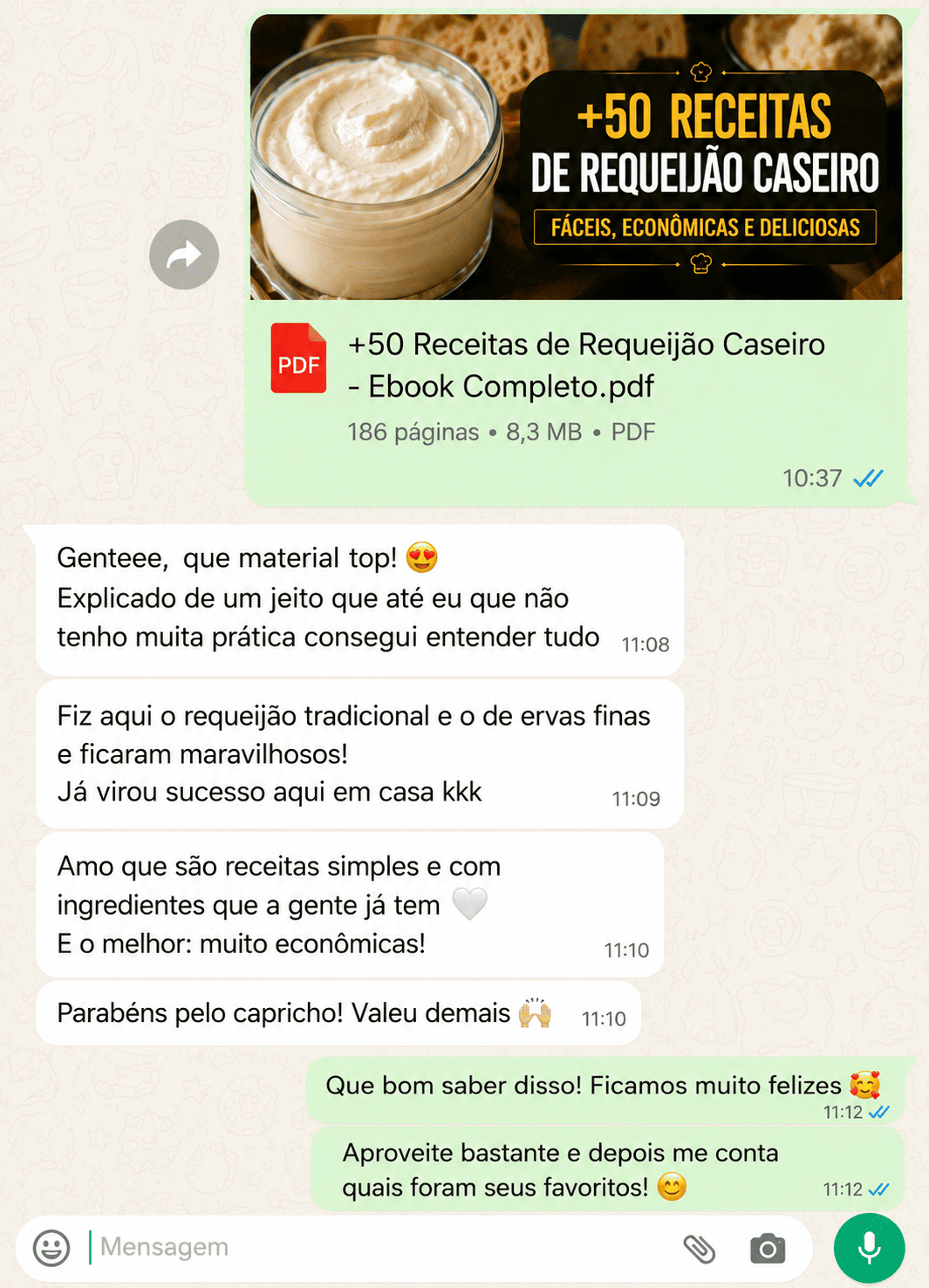 Depoimento de cliente 1