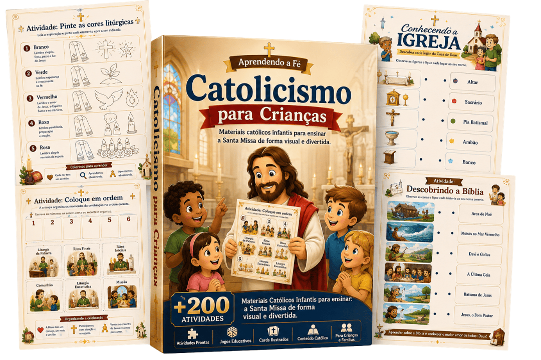 Kit Completo Aprendendo a Fé + 6 bônus
