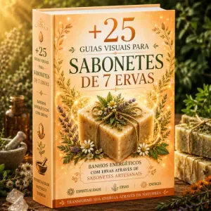 Mais 25 guias visuais para sabonetes de sete ervas