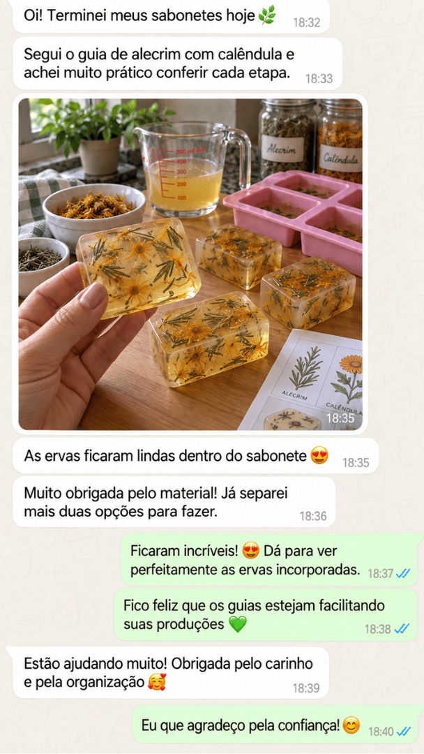 Relato de quem acessou a biblioteca de sabonetes